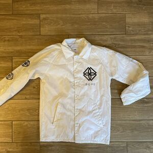 Dope Bougie Crew Worldwide Jacket Men's Windbreaker Button Up Size Small